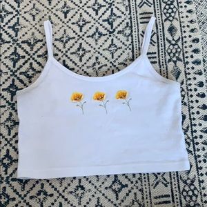 Brandy Melville Skylar Poppy Tank Top